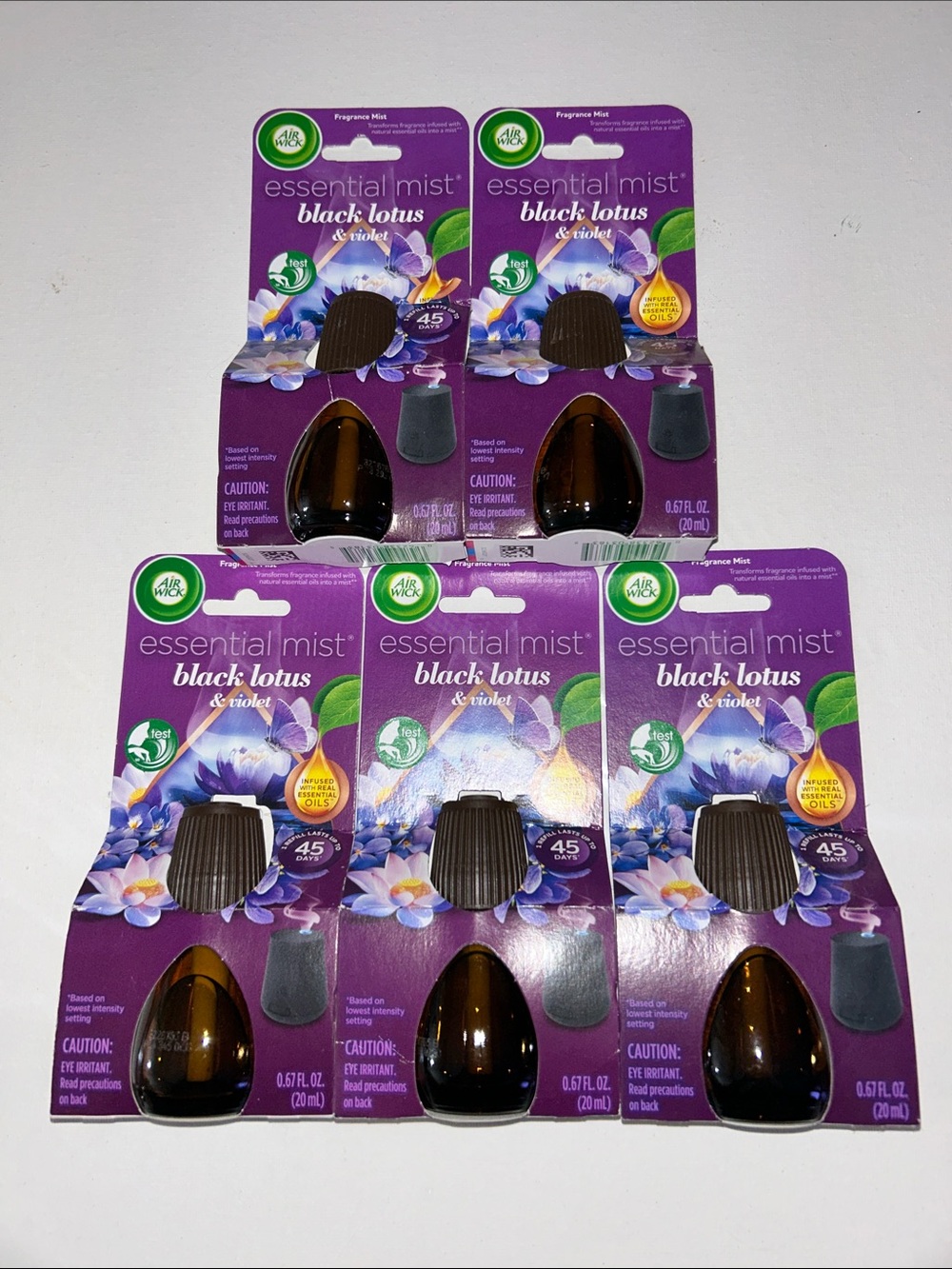 Air Wick Essential Mist Black Lotus & Violet Refill - Purple